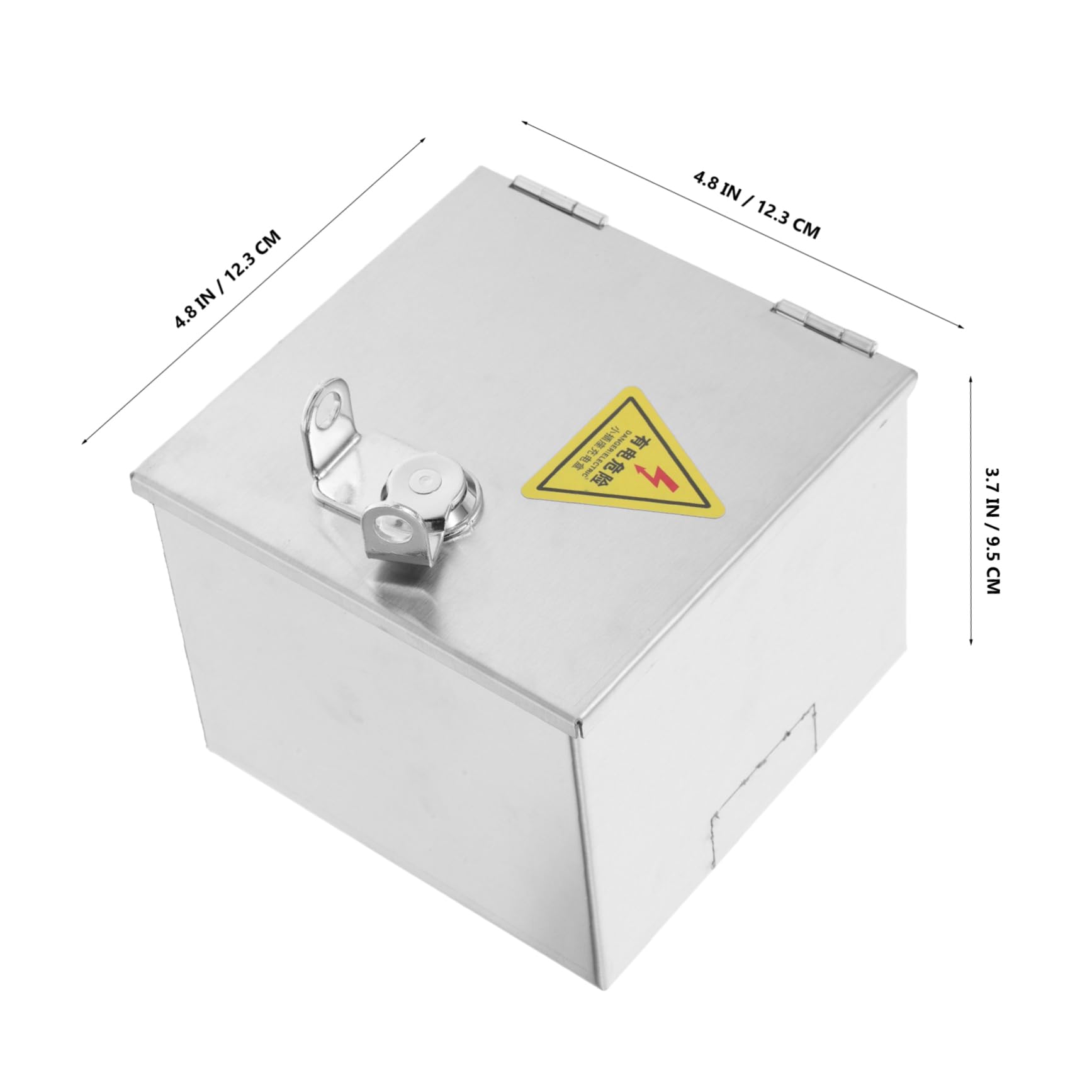 Cabilock Metal Outlet Box Outdoor Socket Protector Anti-Theft Lock Weatherproof Design