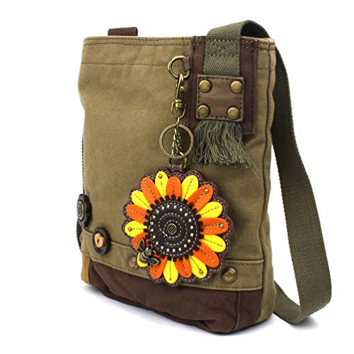 CHALA Patch Crossbody - Sunflower- Olive2