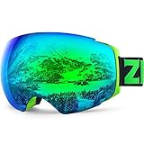 Hochleistungs Antibeschlag und UV-Schutz - Premium Snowboardbrille mit einzigartiger Antibeschlag-Behandlung und 100% UV400-Schutzbeschichtung
