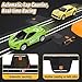 Slot-Car-Race-Track-Sets for Boys Kids, Battery or Electric Race Car Track with 4 High-Speed Slot Cars, Dual Racing Game 2 Hand Controllers Circular Overpass Track, Toys Gifts for 6-8 8-12 Boys Girls