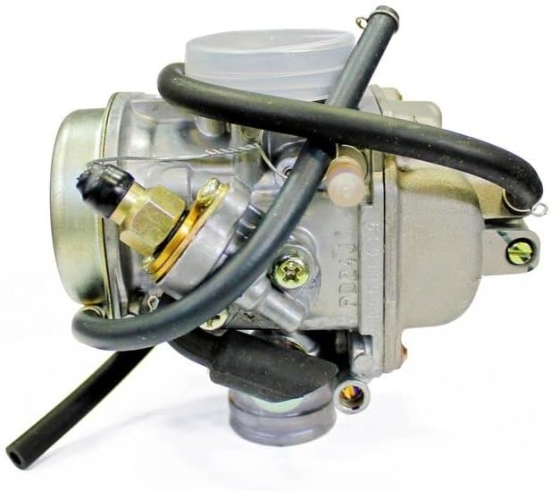 Replacement Carburetor with Manual Choke for Hammerhead 150cc Go Karts, 24mm - 13-1601-00