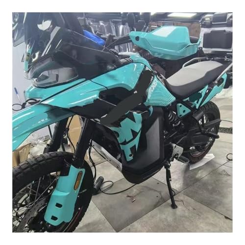 Protection réservoir moto pour carénage 800 MT-X version florale