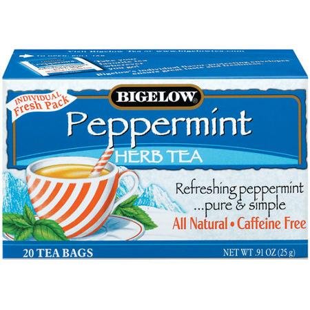 Peppermint Herbal Tea. 1 Case. 120 tea bags