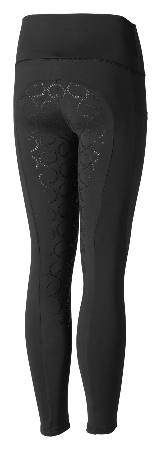 HORZE Kinder Reitleggings Gillian, Vollbesatzreitleggings Mädchen mit Handytasche