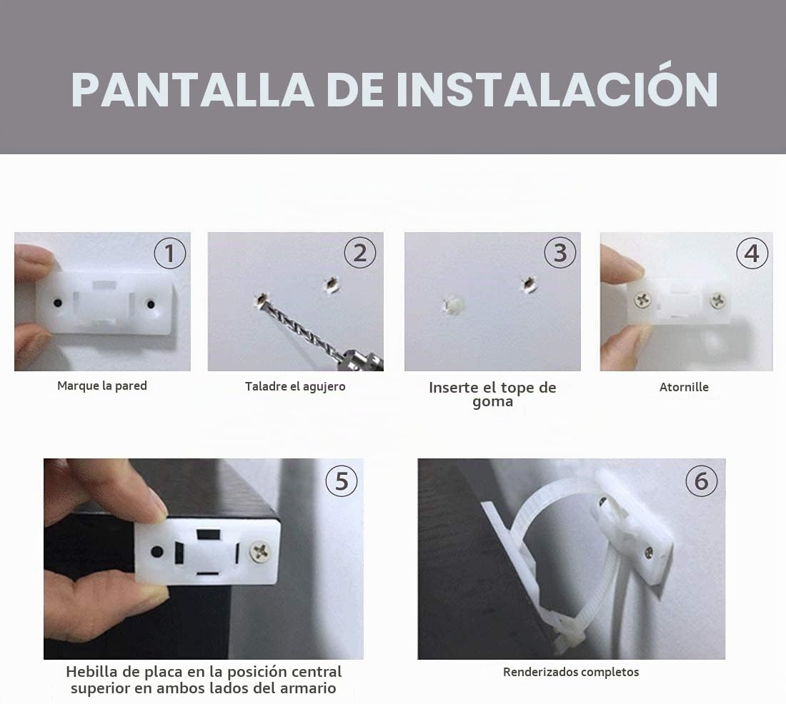 Cerraduras de Seguridad para Niños, 12 juegos Anclaje Armario Pared de Nylon & Seguridad Bebe Kit Anclar Muebles, Anclaje Antivuelco Correas para Muebles para Protección de Bebés y Mascotas