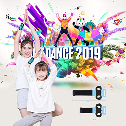 Just Dance 2019 - Dance Band for Nintendo Switch,JoyCon Cuff for Nintendo Switch - Adjustable Elastic Strap with Space for Joy-Cons Left or Right,2 Pack - Thumbnail 7