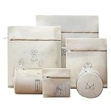RONVITAL Machine Wash Thickened Laundry Bags(6Pcs/Set), Lingerie Bags for Laundry, Blouse, Hosiery,