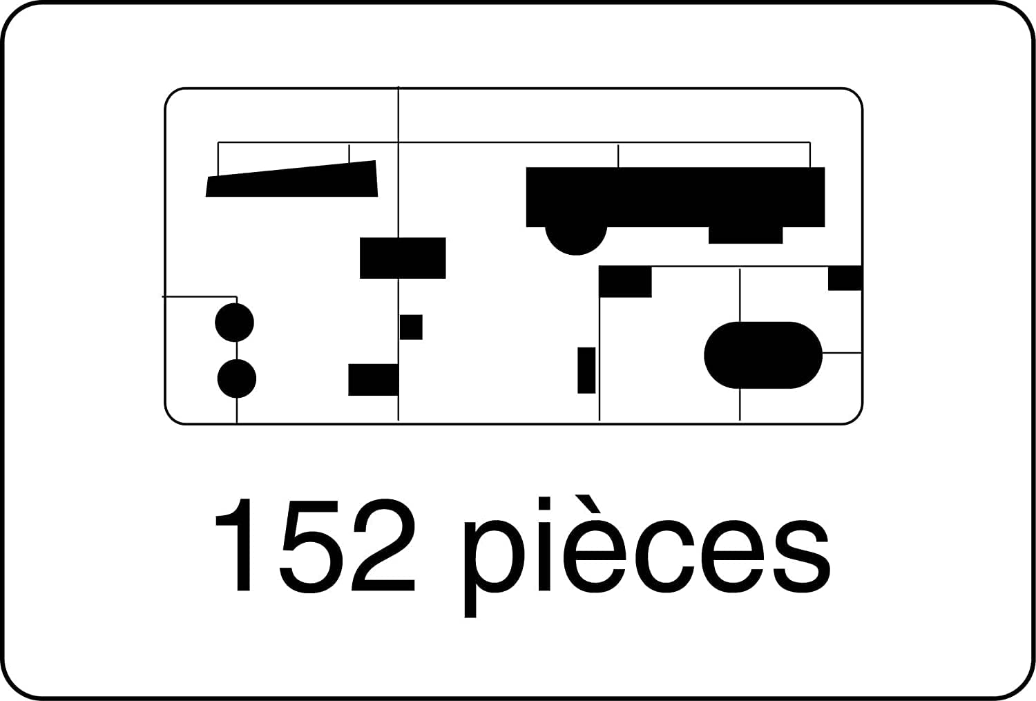 Heller - 81071 - Construction Et Maquettes - Foch - Echelle 1/400ème