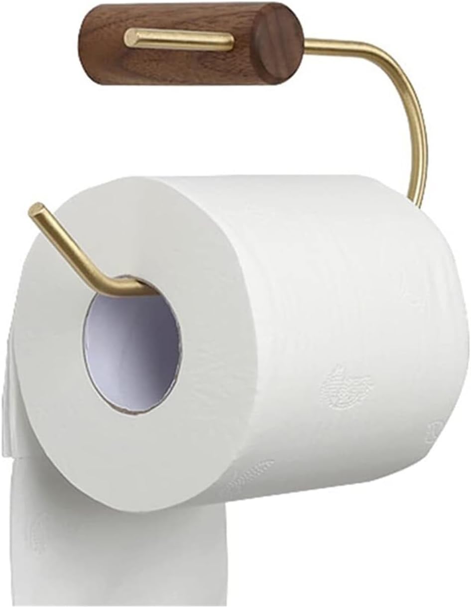 Toilet Paper Holder Toilet Paper Holder Wall Mount Single Post Mounted Towel Tissue Roll Hanger Accessories Tissue Roll(A)