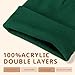 ZOORON Kids Beanie Boys Girls Beanies Children Winter Hats Children Knit Warm Caps Kids Soft Beanie Cap Darkgreeen