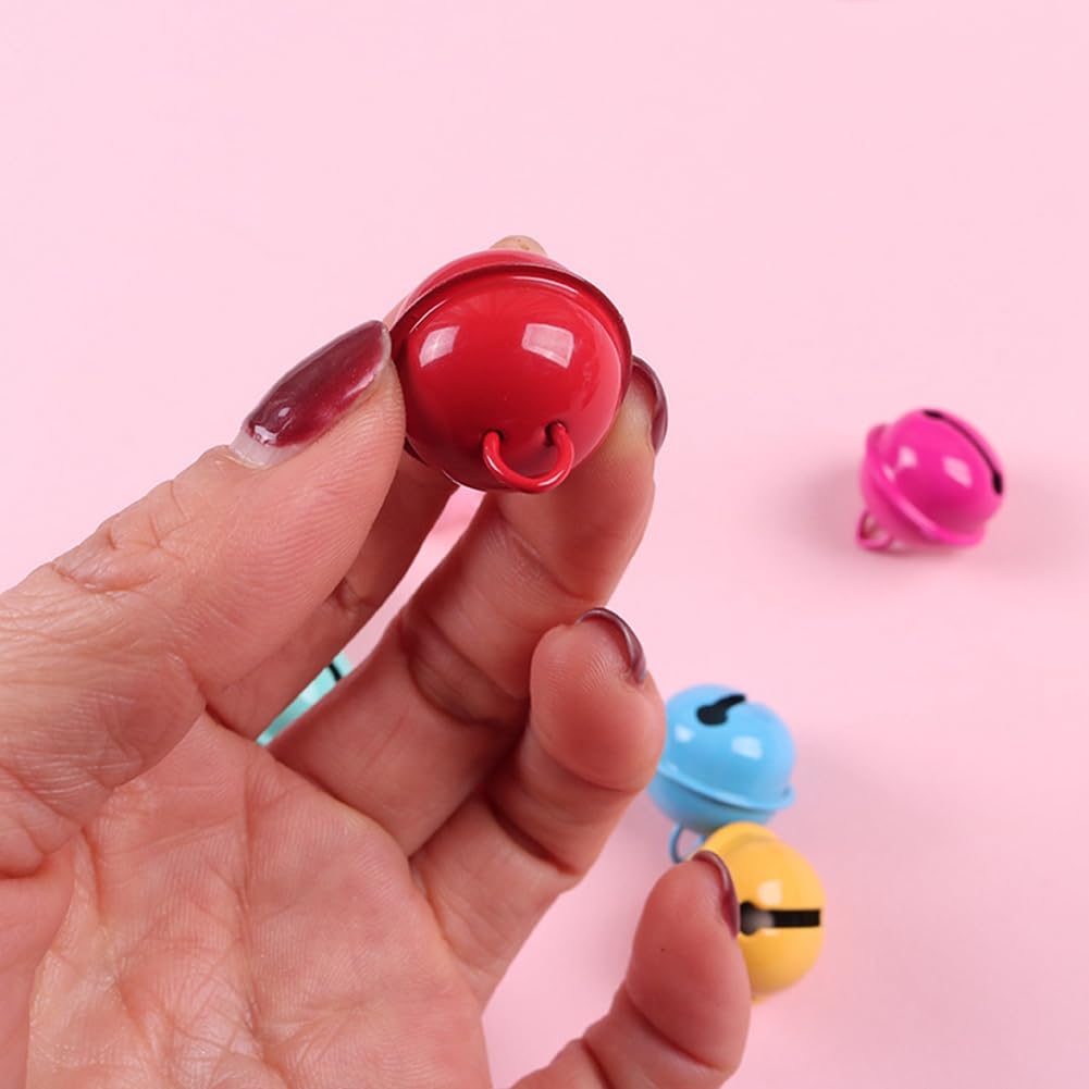 50 Campanelli Decorativi 22mm - Multicolore, Per Natale, Nozze, DIY, Gioielli - Foto 7