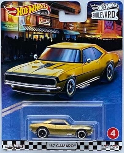 Hot Wheels '67 Chevy Camaro Boulevard Series 2020 4/5 en 1:64 GJT69 GJT68