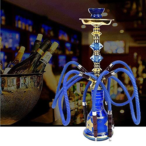 LHZHG Wasserpfeife Shisha Hookah Set 50cm mit 4 Schläuchen inkl. Bar ktv Shisha Full Set Bar Arabische Kultur… – Bild 7