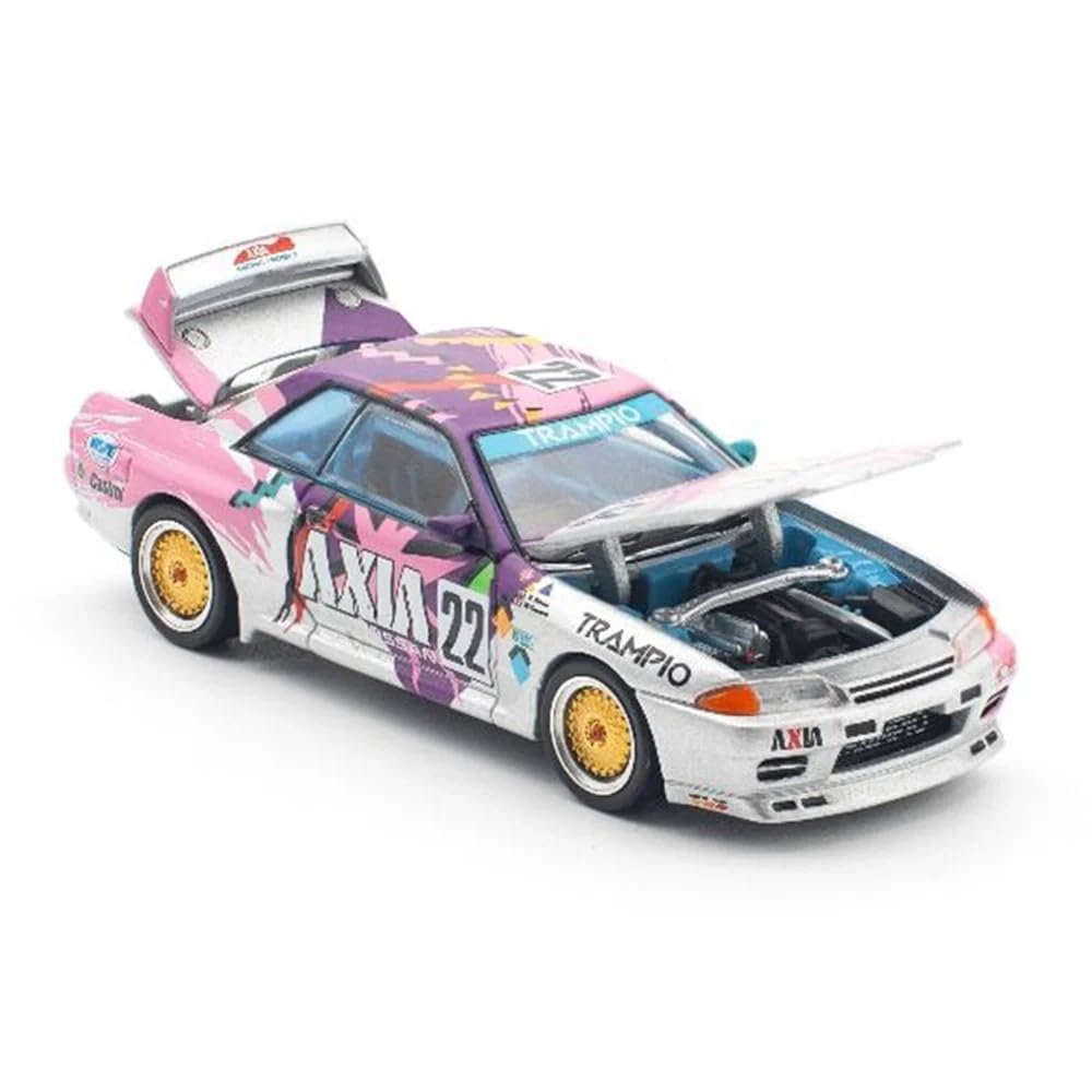 1:64 Diecast Model Car Compatible with Nissan Skyline GT-R R32#22