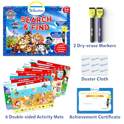 Skillmatics Search and Find – PAW Patrol, Preschool Activity, Gift for Kids