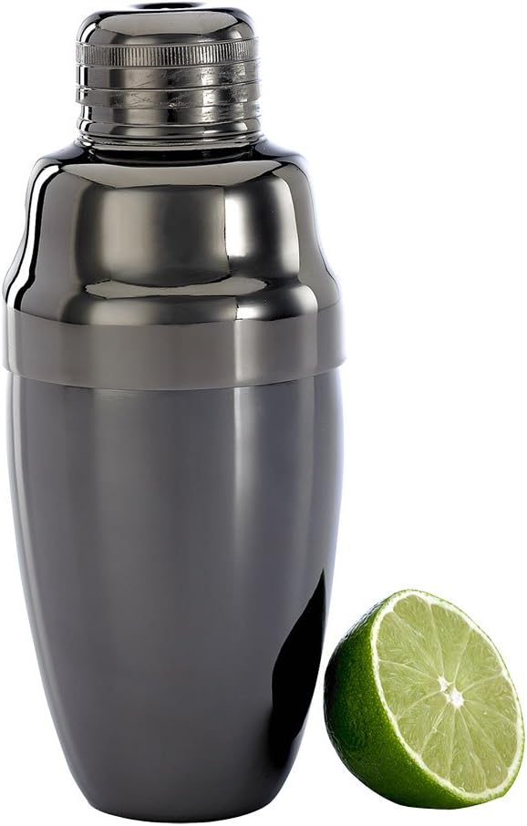 Barfly Cocktail Shaker, 18oz (532 ml), Gun Metal Black