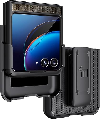 Coque rigide Moto RAZR 40 Ultra en bois véritable camouflage avec support ceinture amovible