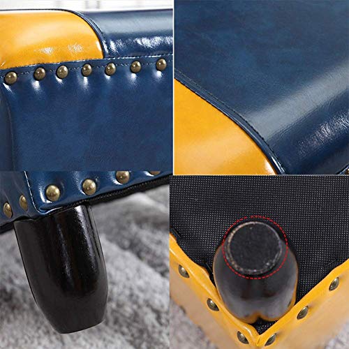 Tabouret pour changer ses chaussures dans l'entrée design marron