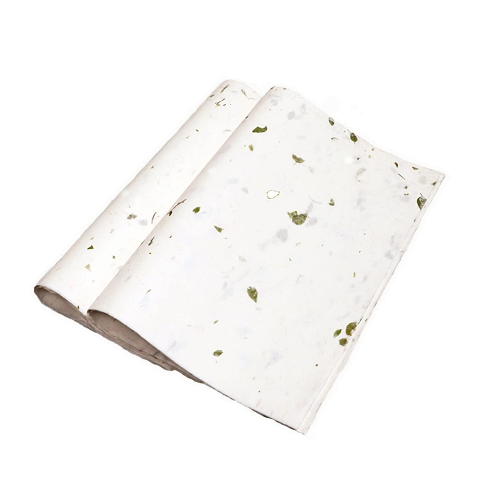 Półdojrzały papier ryżowy Ręcznie robione kwiaty Rośliny Długie włókno Papier Xuan Pędzel do kaligrafii Pisanie Malowanie Papierowe artykuły papiernicze lingli(C,48 x 180cm)