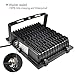 GLORIOUS-LITE LED Flood Light, 50W(250W Halogen Equiv), IP66 Waterproof Led Work Light, 6500K Daylight White, 4000lm, 110V,Outdoor Floodlight for Garage, Garden, Lawn and Yard