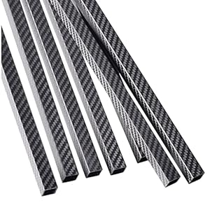 Vayeodeyu 3K Kohlefaser-Vierkantrohr 500mm