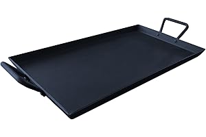 Cast Iron Griddle Pan for Outdoor Camping