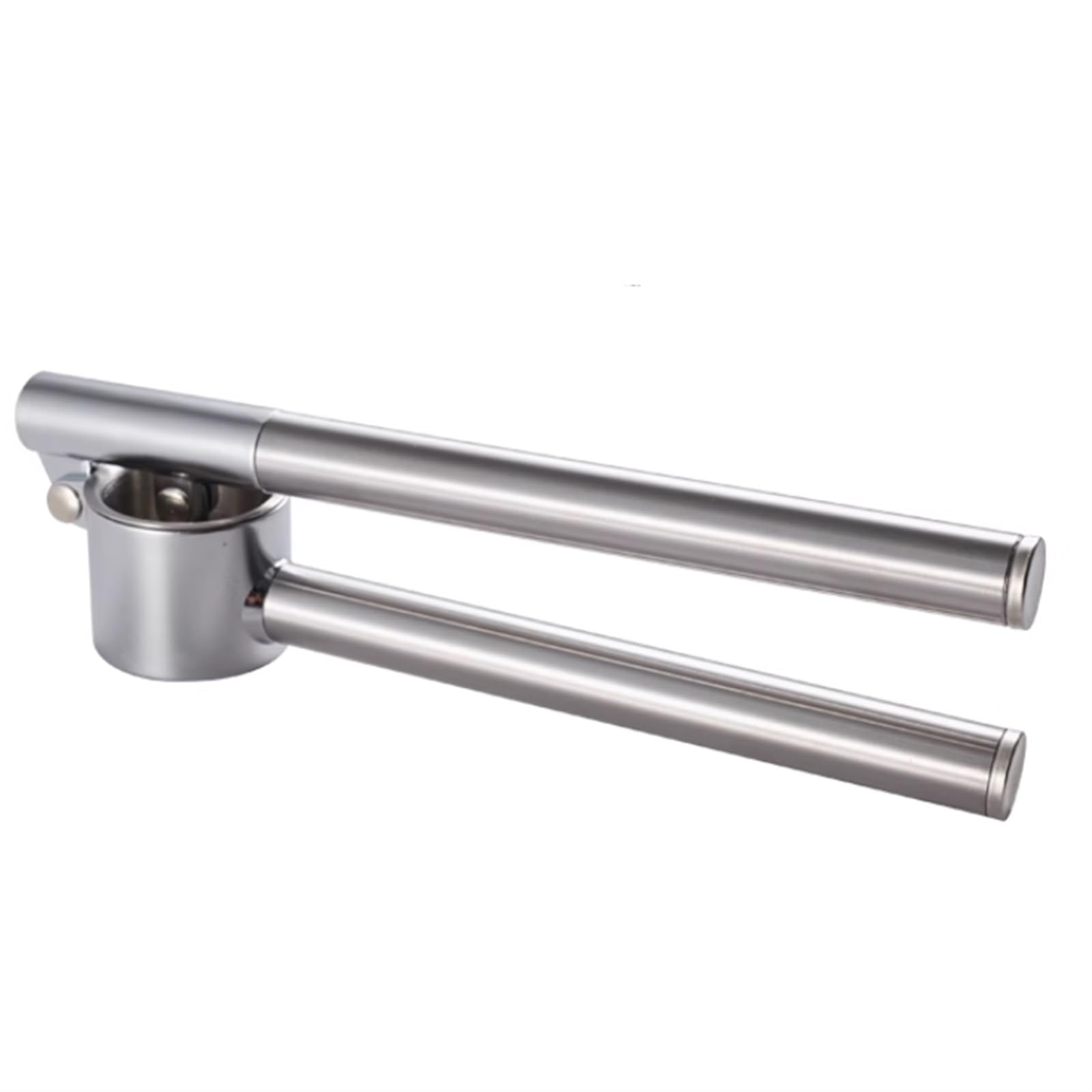 Prensa para ajos, Pelador de ajos, trituradora fácil apretar, manual portátil, apto for lavavajillas, herramienta cocina inoxidable(19.7cm)
