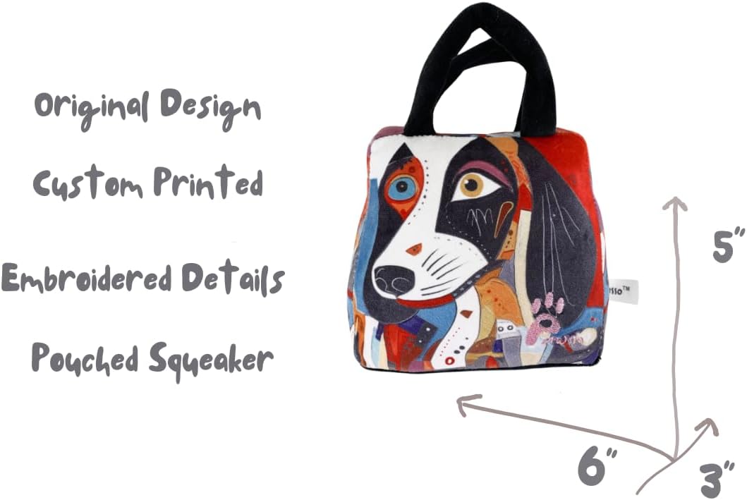Pawtrait Purse Imagine Picasso in fashion—Pawcasso's Pawsh Purse Collection turns plush toys into wearable art for pets. Vibrant, stylish, and playful, these chic purses redefine pet fashion and fun!