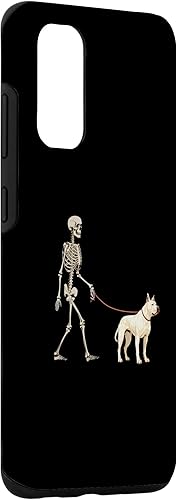 Miniatura 3 de Galaxy S20 Funny Dogo Argentino Skeleton Dog Walking Halloween Dog Case