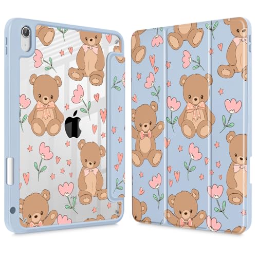 Coque iPad Air 13 M3 veille automatique étui antichoc transparent May Chen