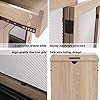 Ylovecl-Wooden-Dog-Crate-with-Storage-Drawer-with-Tray-Support-WiredWireless-Charging-Dog-Crate-Furniture-for-Small-Dog-Kennel-Indoor-Dog-Crate-End-Table-with-Drawer-Dog-Crate-Nightstand Dog Crate End Table with Drawer