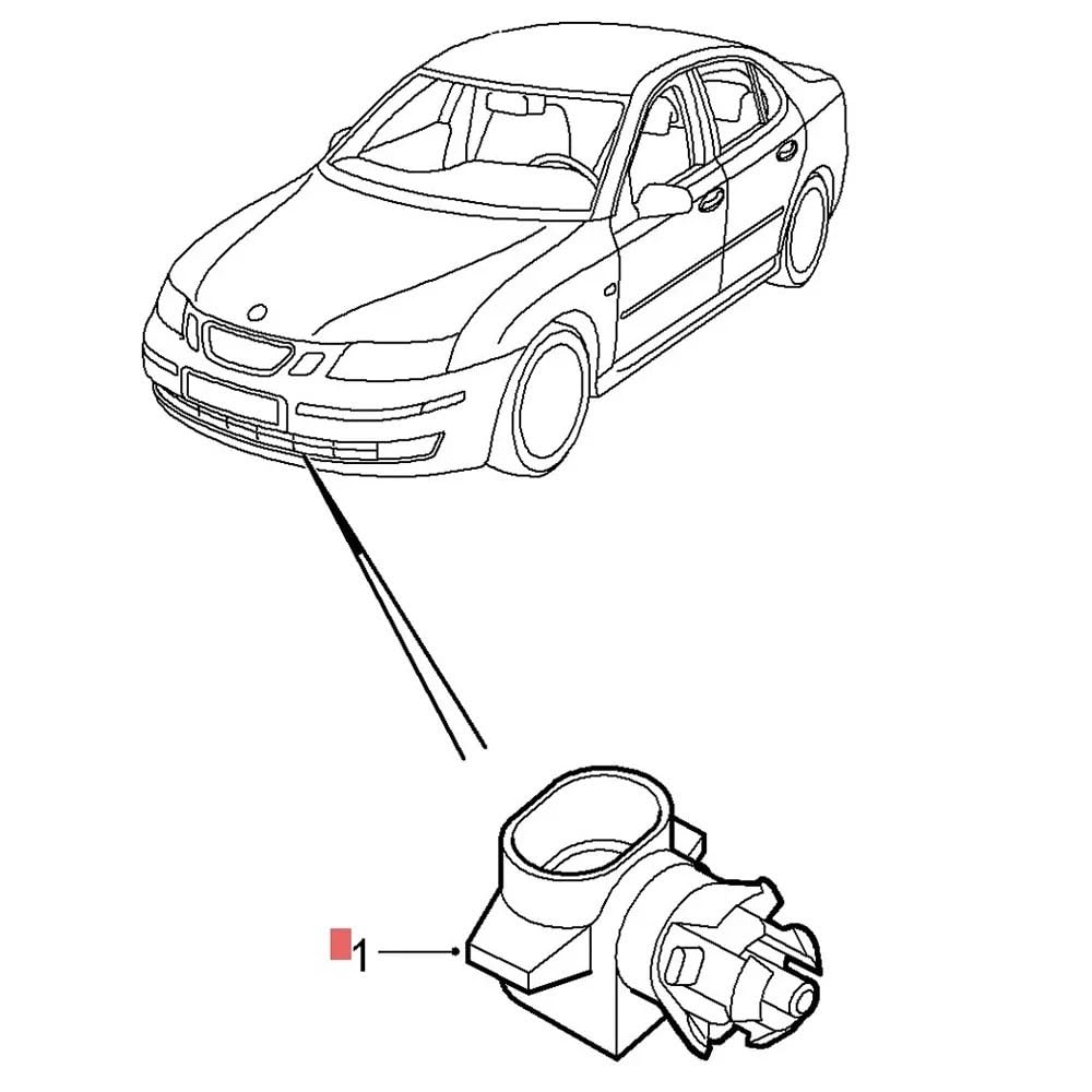 空調センサー Compatible With Opel For Vauxhall For Astra For Combo 車外気温セ