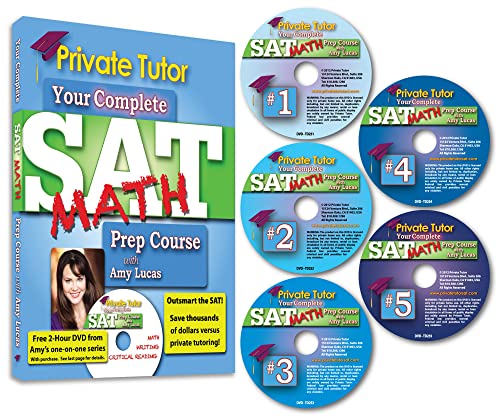 Private Tutor - MATH - 10-Hour Interactive SAT Prep Course - 5 DVDs & Book - Library Version image 2