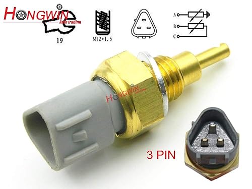 Miniatura 2 de HW 89422-16010 - Sensor de temperatura del agua refrigerante compatible con Toyota Camry Corolla Hiace Paseo Yaris Mazda MX-5 323 626 BT-50 Demio MPV