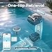 Aiper HydroComm Pure Communication Module, Acheiving Underwater Switch Cleaning Modes and One-tap Surface Retrival for Aiper Scuba X Seires Robotic Pool Cleaner, White