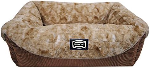 R2P Group Simmons Regal Dream Plush Cuddler Pet Bed