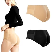2 Pcs Buttocks Lifting Underwear Padded Butt Lifting Panties Daily Wear Body Shaper False Buttocks Underwears