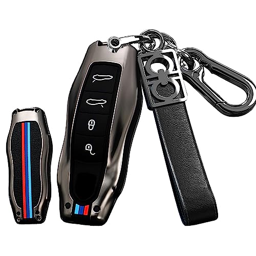 Coque de clé pour Porsche Cayenne étui de protection pour clé intelligente