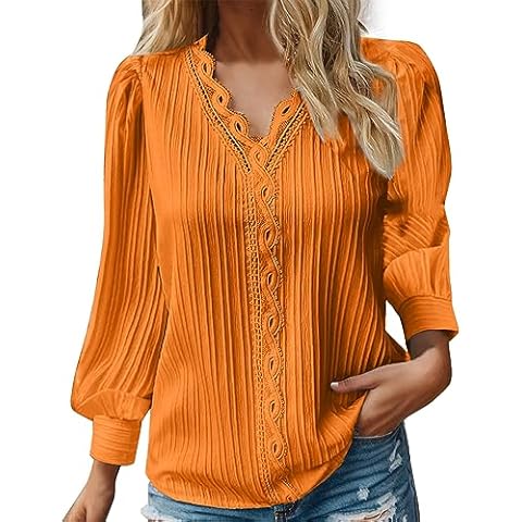 Chemisier Femme Jaysis Orange XXL Cover