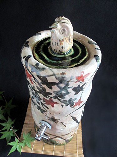 Amazon | 陶芸作家・佐藤和次作・早蕨窯/総織部竹筒焼酎サーバー