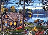 Buffalo Games - Darrel Bush - 1000pc Life's Reward - 1000 Piece Jigsaw Puzzle for Adults Challenging Puzzle Perfect for Game Nights - Finished Puzzle Size is 26.75 x 19.75