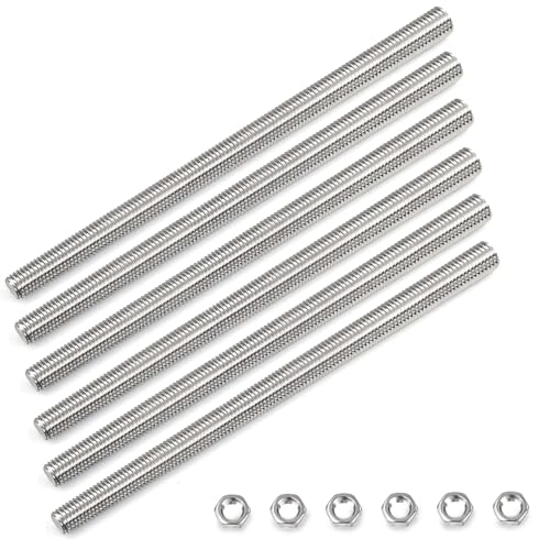 Tige filetée M10 en acier inoxydable 304 contre la rouille des boulons d'ancrage de 350 mm