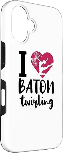 Miniatura 78 de Funda para iPhone 13 I Love Baton Twirling Majorette Baton Twirler