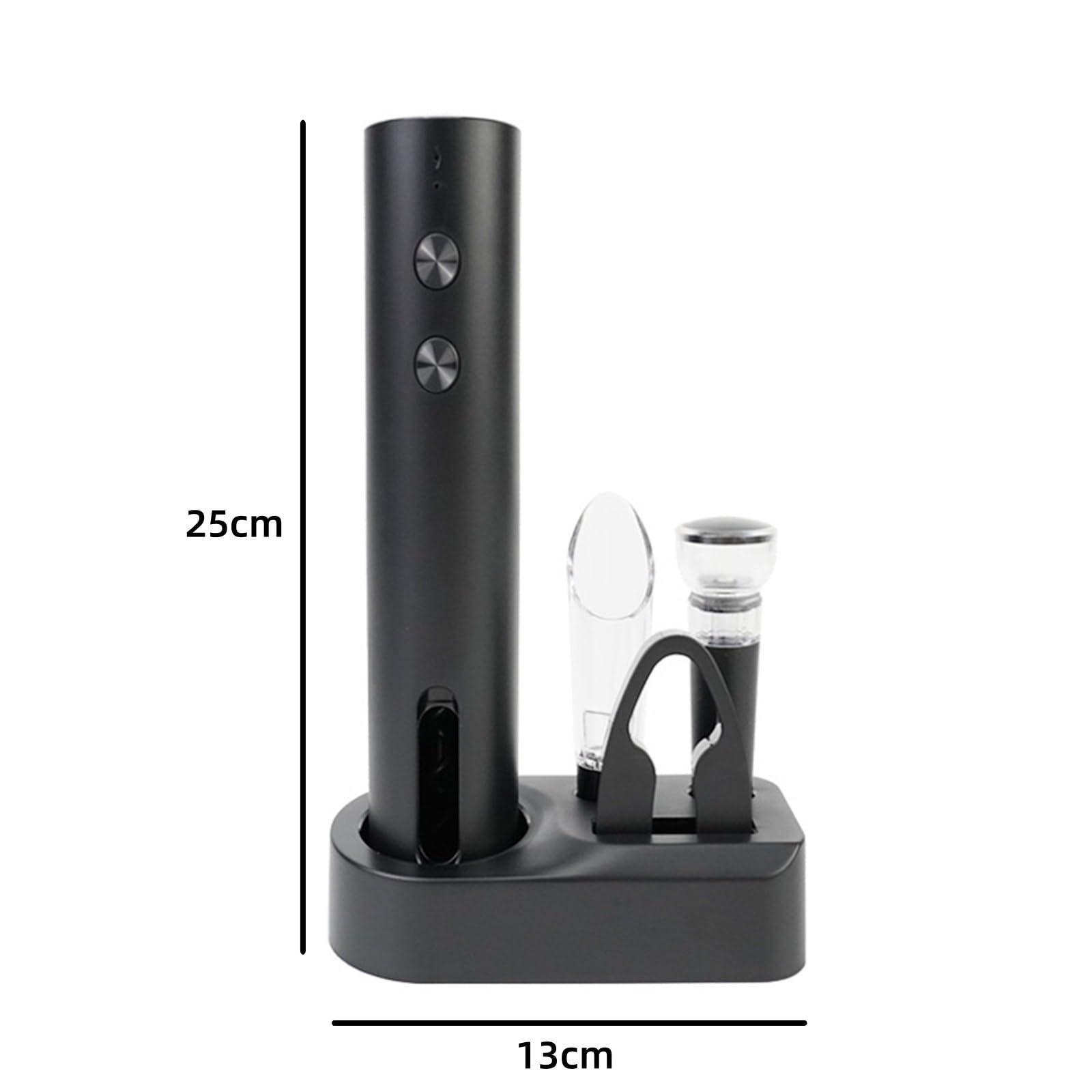 Sacacorchos Abridor De Botellas Vino Eléctrico Recargable, Ideal For Fiestas Y Restaurantes Abrebotellas