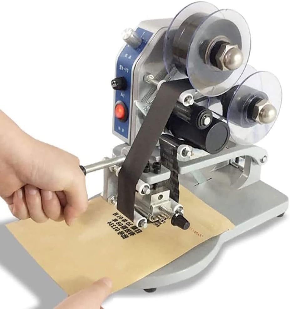 Machine manuelle d'impression à chaud avec date et numéro de lot - 2
