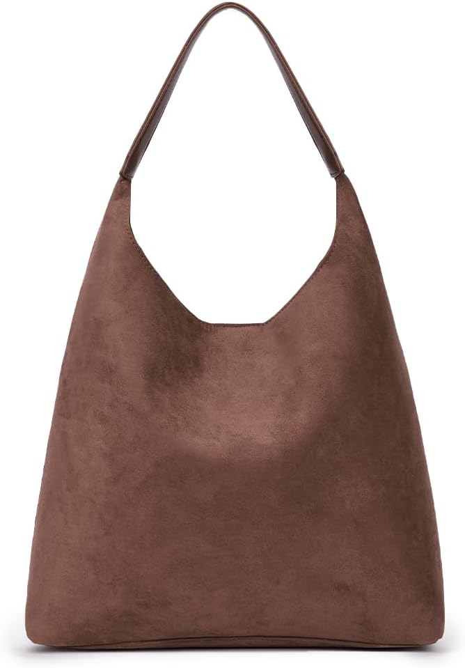 YFGBCX Tote Bags for Women Work Bags Suede Slouchy Bag Hobo Handbag Office Tote Handbag