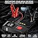 Nicholaus 12 V Car 8000 mAh Battery Jump Starter 2800A with 150psI Air Compressor, Safe Smart Light and Practical Edition QB08L, Portable Jump Box and Charger for 6.0L Gas and 3.0L Diesel Engines.