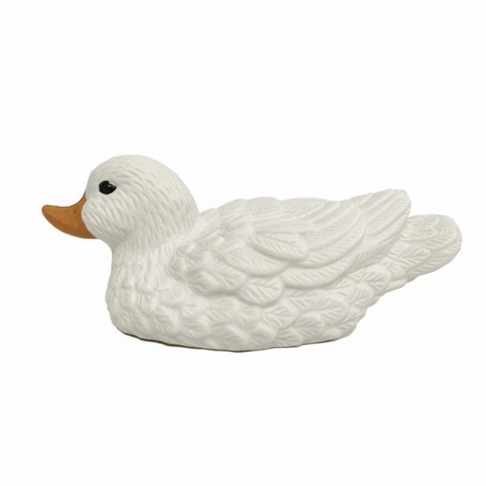 Highly Detailed Realistic Duck Decoy 3D Design Duck Floats on Water Floating Mallard Decoy Waterproof for Hunters, Wht Flat Bottom Duck | Ducks | Birds | Animals-picture-27