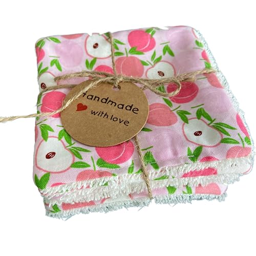 Generic - Pêche - Lingettes lavables démaquillantes/Carrés Bébé lavables et réutilisables et éponge Bambou/Zéro déchet