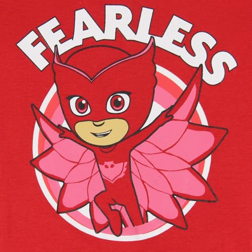 PJ Masks Toddler Girls' Owlette Fearless 2 Piece Long Sleeve Pajama Set4